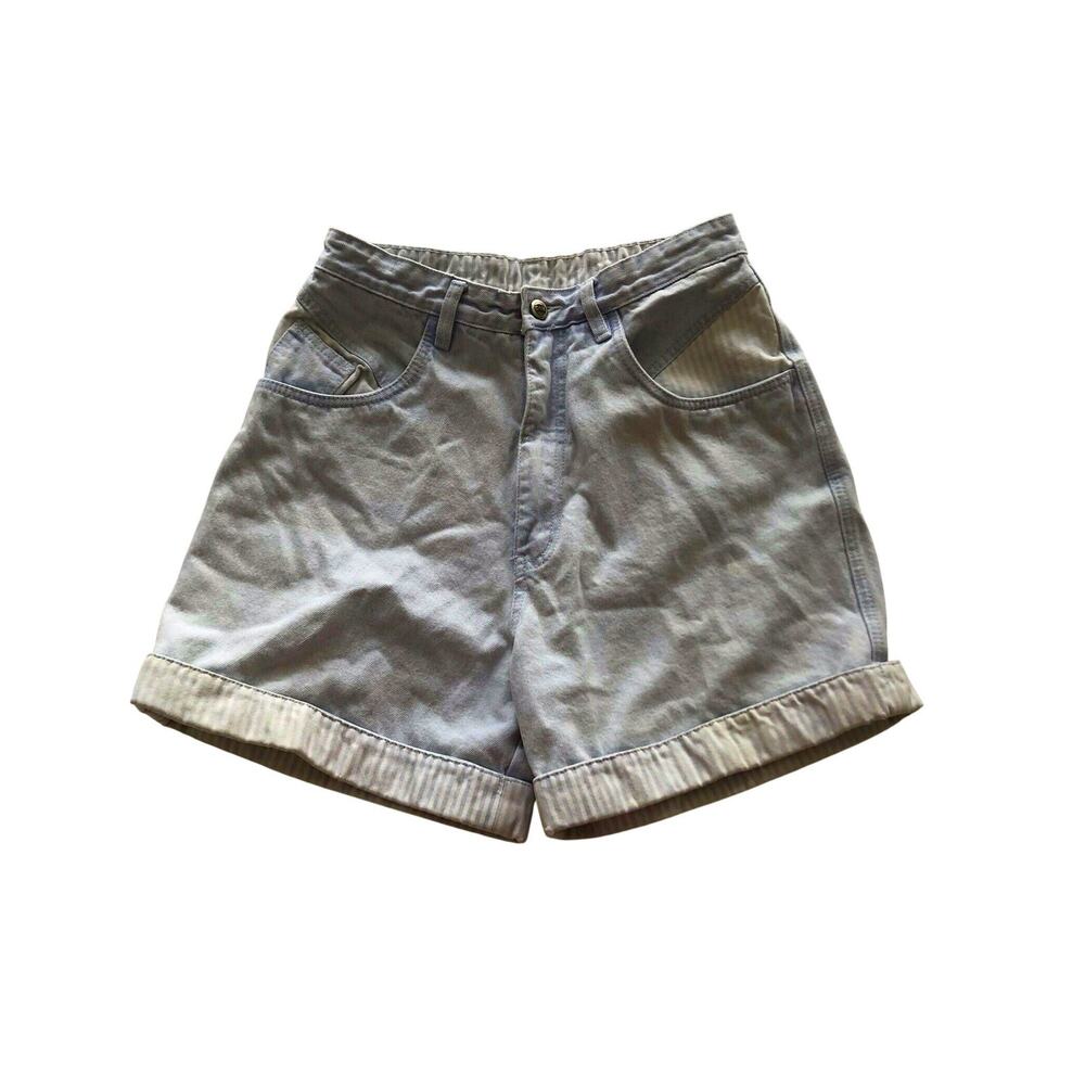 Mom Jean Shorts Rio by Stephen Mardon Vintage High Waisted Size 13 Light Wash